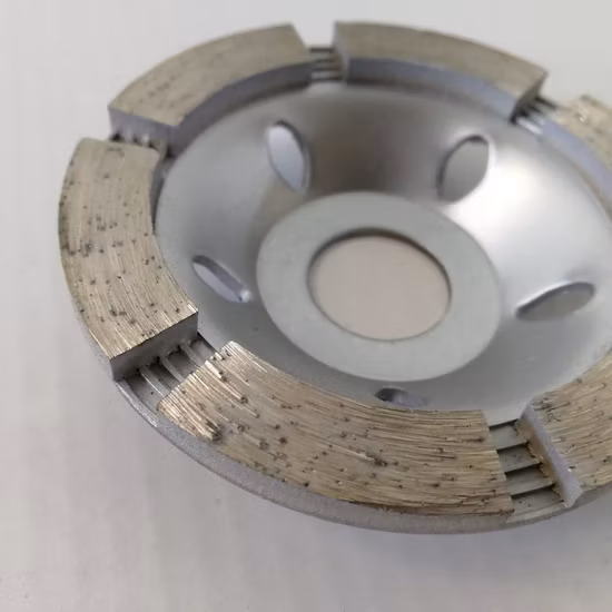 Rebolo de copo de diamante de alta eficiência para concreto para processamento de laje de pedra