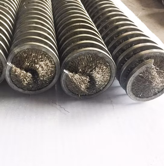 Mola de escova espiral de fio de aço invertido que descalcifica fabricante da China personalizado