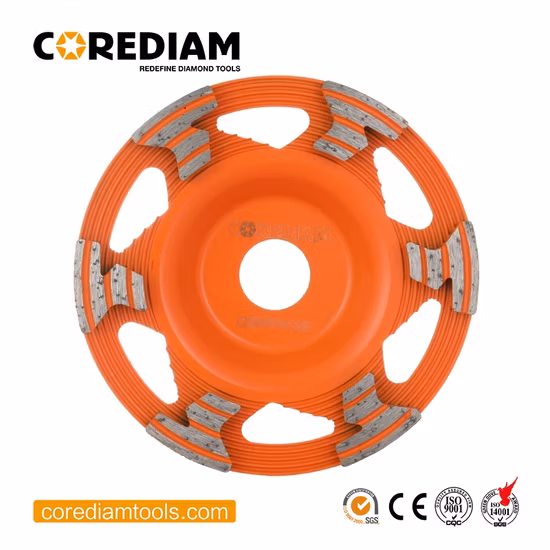 Roda de moagem de diamante para concreto